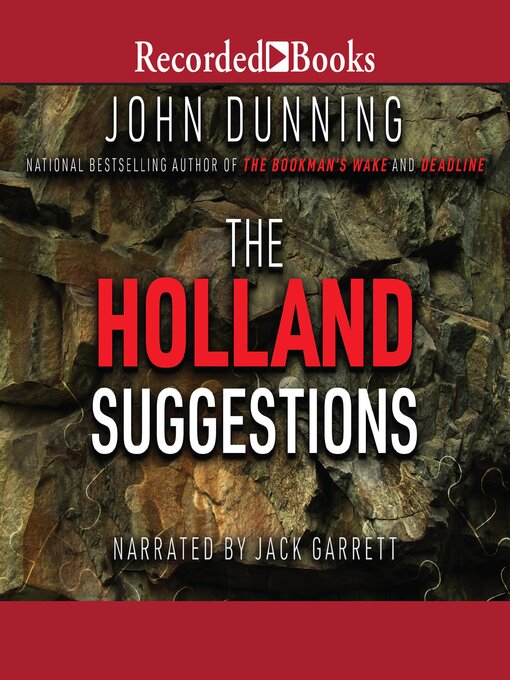 Title details for The Holland Suggestions by John Dunning - Wait list